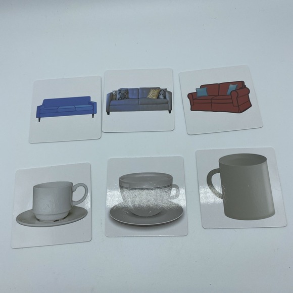 ThinkPsych First Nouns Picture Play Language Cards-Autism- Speech- 99% Complete - Picture 10 of 16